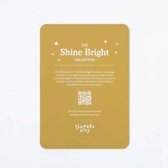 Slumberkins Shine Bright Bigfoot Snuggler And Affirmation Card - Picture 3 of 3